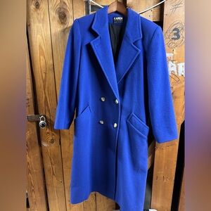 Karen Royal Blue Trench Coat